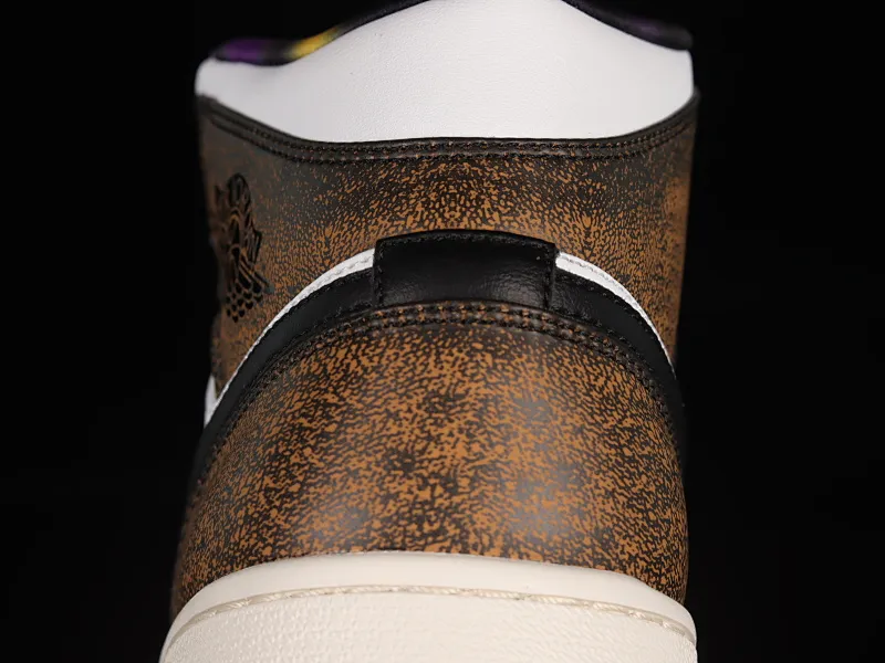 All categories Air Jordan Jordan series basketball shoes Air Jordan 1 Mid Air Jordan 1 Mid "Wear Away" AJ1 Joe 1 starry sky tie-dye China basketball shoes DQ8417-071